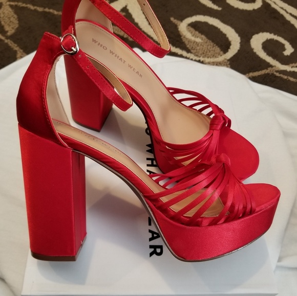 Red Ella Heels - Picture 5 of 8